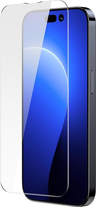 Image du produit Baseus Tout-verre Crystal Tempered Glass EasyStick Film iP14 (Pack de 2) (2 pièce(s), Apple iPhone 14 Pro)