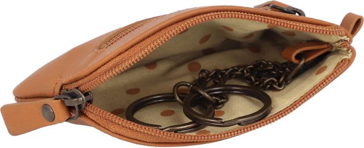 Actual product image Esquire Peru leather key pouch 11 cm