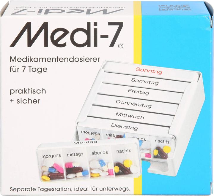 Medi-7 Medikamentendosierer für 7 Tage