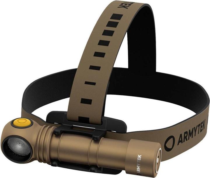 Produktbild ArmyTek Wizard C2 Pro Sand White LED Taschenlampe mit Gürtelclip akkubetrieben 2500lm 115g (11.20 cm, 2500 lm)