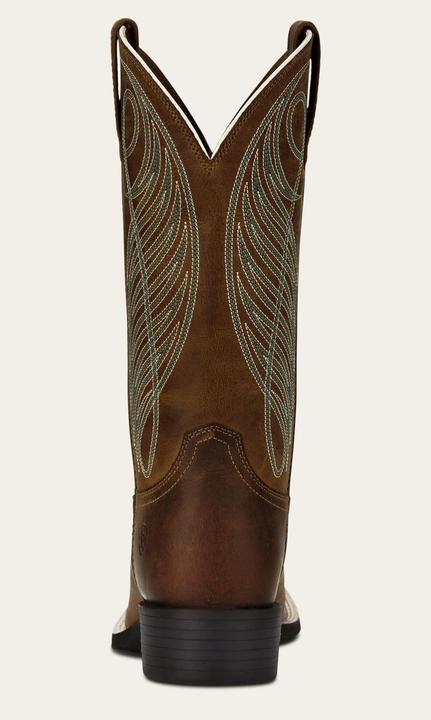 Actual product image Ariat Western Boots Women's Round Up Wide Square Toe (38)