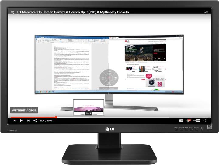 Actual product image LG 24BK55WY-B (1920 x 1200 pixels, 24")