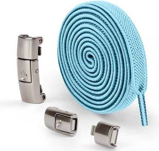 MU Classic Press Lock Series 1 Paar Elastische Schnürsenkel (100 cm)