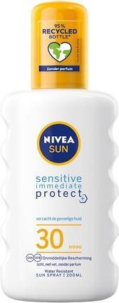 Image du produit NIVEA Spray Solaire Apaisant Sensitive SPF30 200g (Spray solaire, SPF 30, 200 g)