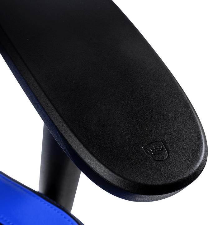 Produktbild noblechairs EPIC Compact Gaming Stuhl - schwarz/carbon/blau