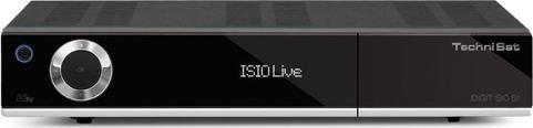 TechniSat DIGIT ISIO S1, HDTV satellite receiver, HbbTV, black (DVB-S, DVB-S2)