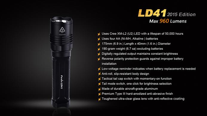 Produktbild Fenix Ld41 (17.50 cm, 960 lm)