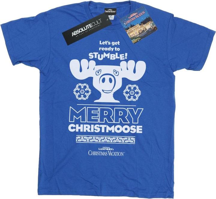 National Lampoon´s Vacation National Lampoon's Christmas Vacation Merry Christmoose TShirt (L)