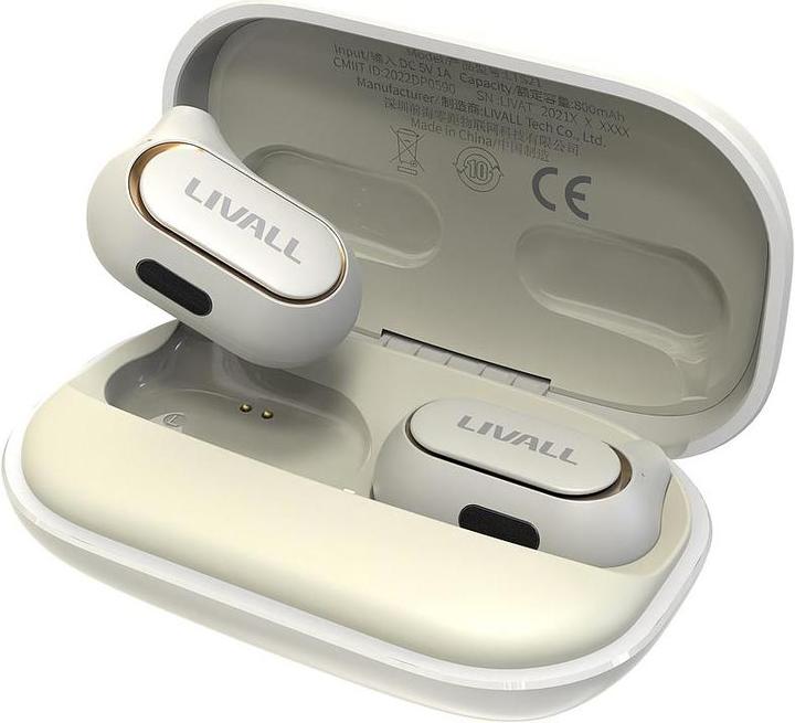 Actual product image Livall LTS21 Elite white headphones (12 h, Wireless)