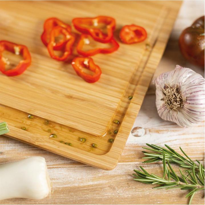 Actual product image Kuhn Rikon Iced bamboo chopping board large