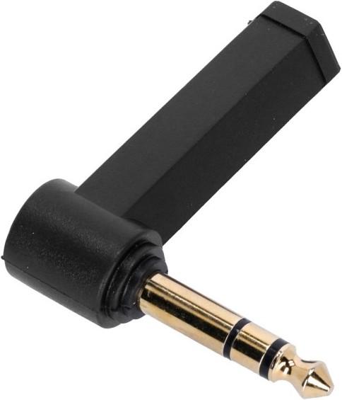 Actual product image Adam Hall 4 STAR A JF3 JM3 A - 6.3 mm jack TRS to 6.3 mm jack TRS angled