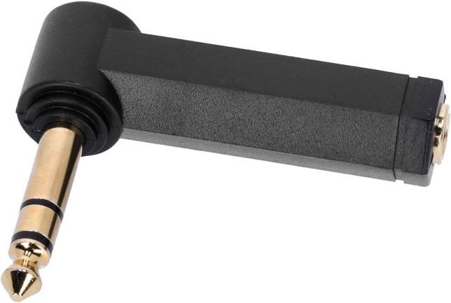 Actual product image Adam Hall 4 STAR A JF3 JM3 A - 6.3 mm jack TRS to 6.3 mm jack TRS angled