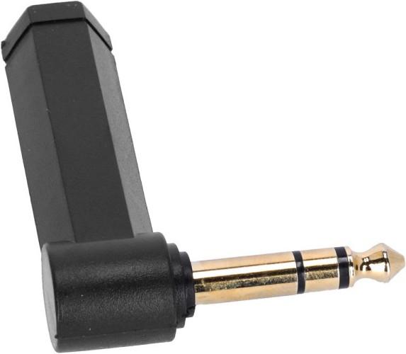 Actual product image Adam Hall 4 STAR A JF3 JM3 A - 6.3 mm jack TRS to 6.3 mm jack TRS angled