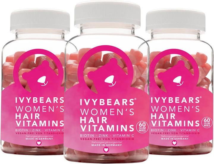 Immagine prodotto IVYBears Confezione da 3 mesi per donne (3 Pezzo/i, Gomme, 450 g)