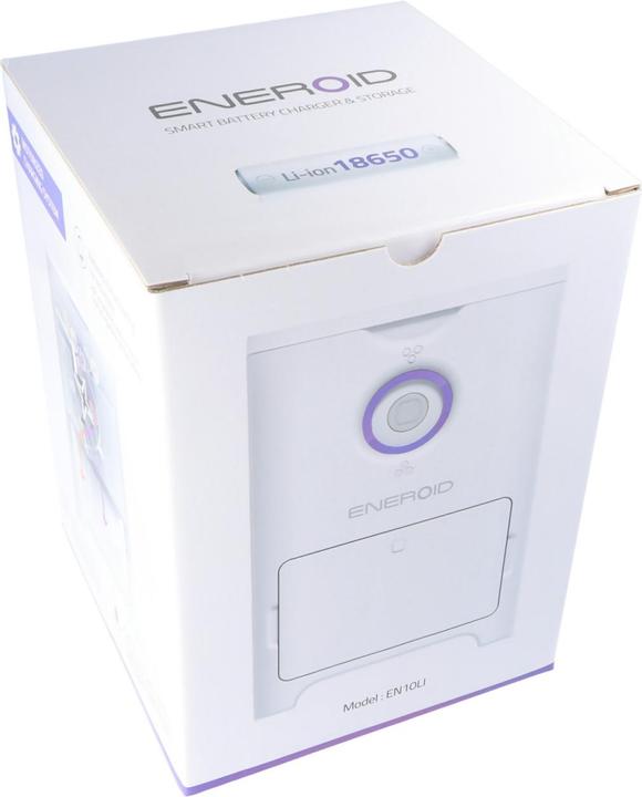 Productafbeelding Eneroid Ronde cel lader (1 Pcs., 18650, Lader zonder batterij)