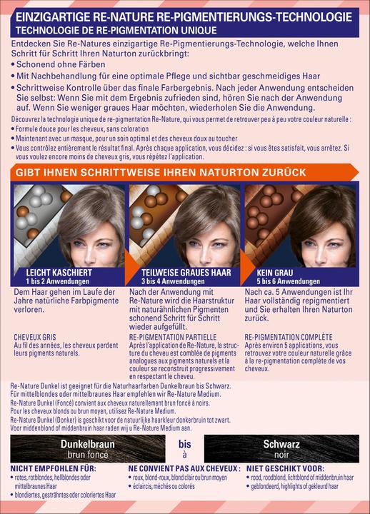 Produktbild Schwarzkopf Re-Nature Re-Pigmentierung Frauen Dunkel (Braun)