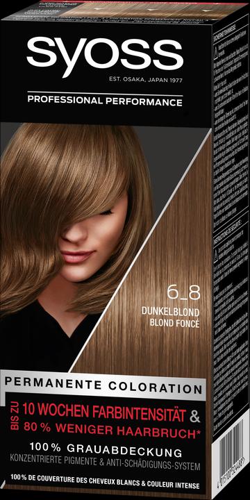 Produktbild Syoss Permanente Coloration (6-8 Dunkelblond)