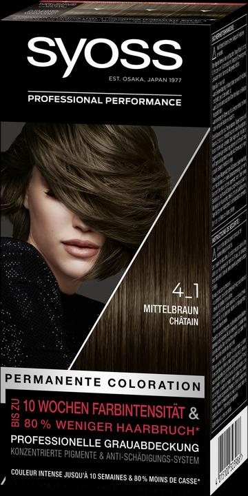 Syoss Permanente Coloration (Mittelbraun)