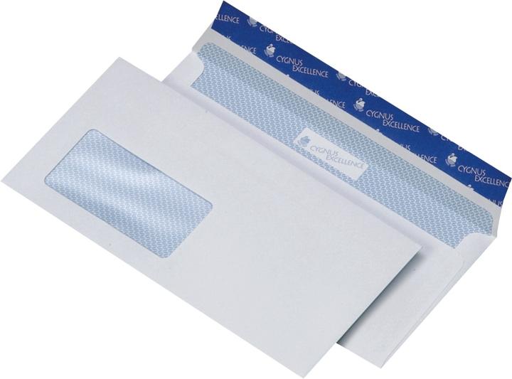 Produktbild Cygnus Excellence Briefumschläge, DIN lang, mit/ohne Fenster (DL, 500 x)