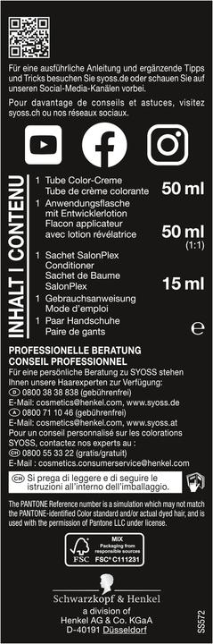 Produktbild Syoss Permanente Coloration (5_72 Pompeian Red)