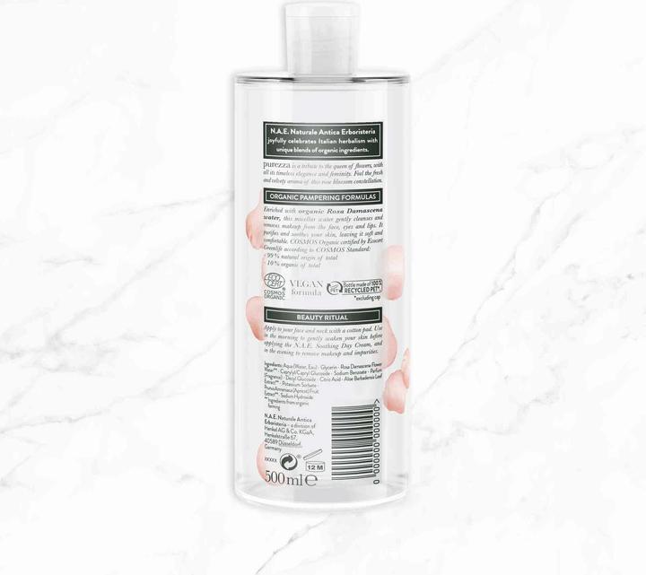Actual product image N.A.E. Naturale Antica Erboristeria purezza gentle micellar water 500 ml (500 ml)