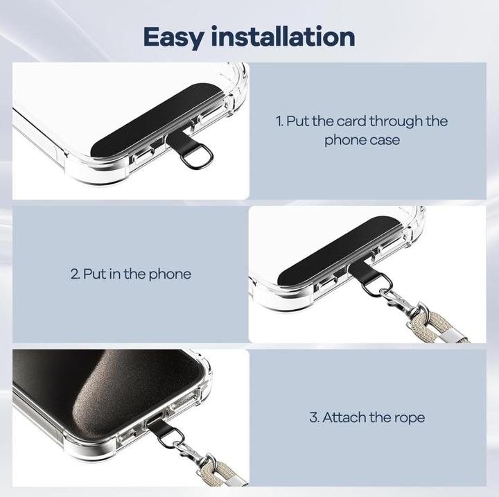 Actual product image Screenguard Universal Necklace Handykette für Smartphone Hüllen