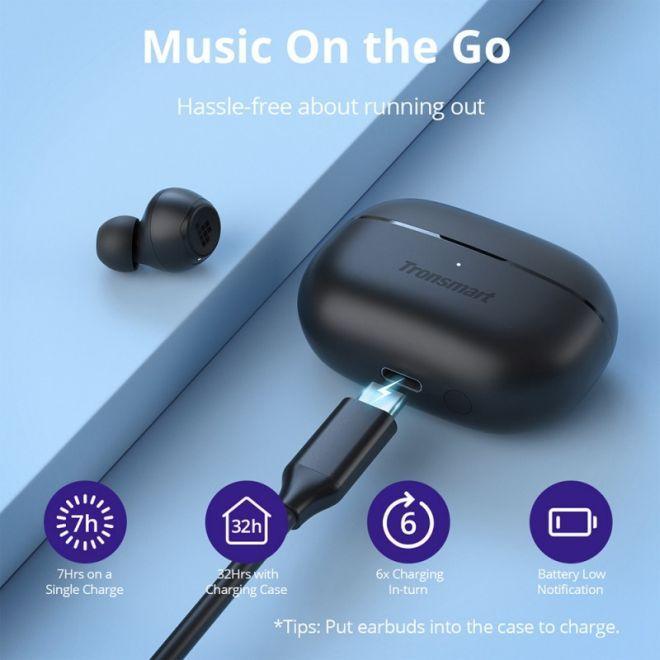 Actual product image Tronsmart Onyx Pure Hybrid Dual Driver Headphones (7 h, Wireless)