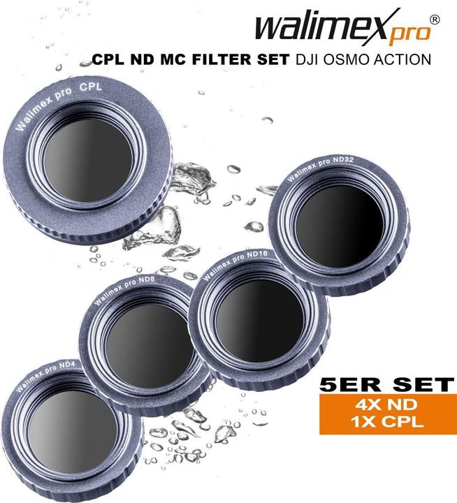 Immagine prodotto Walimex pro Per set di filtri (Azione DJI Osmo)