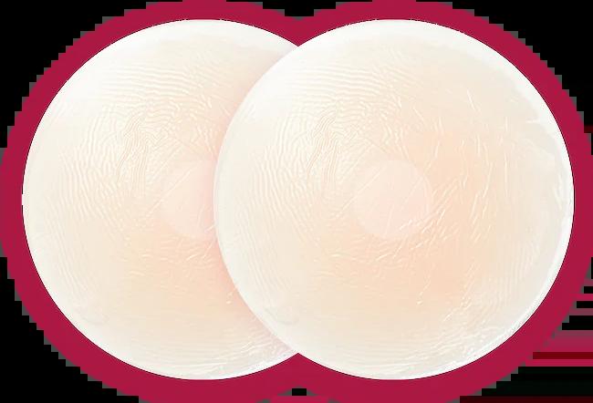 Actual product image Booby Tape Silicone Nipple Covers (Single pack, One size)