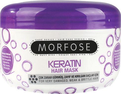 Actual product image Morfose Professional Reach Keratin Hair Mask maska keratynowa dla bardzo zniszczonych słabych (500 ml)