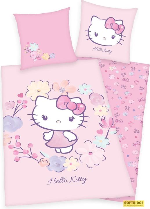 Produktbild Herding Wendebettwäsche "Hello Kitty"