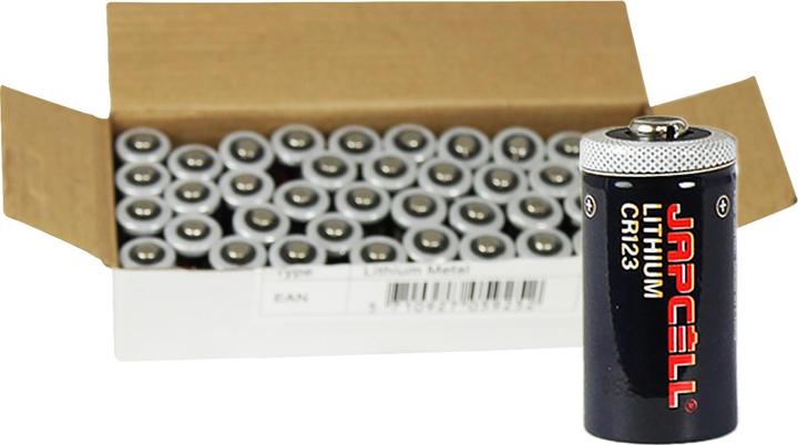 Japcell Lithium (40 pcs, CR123A)