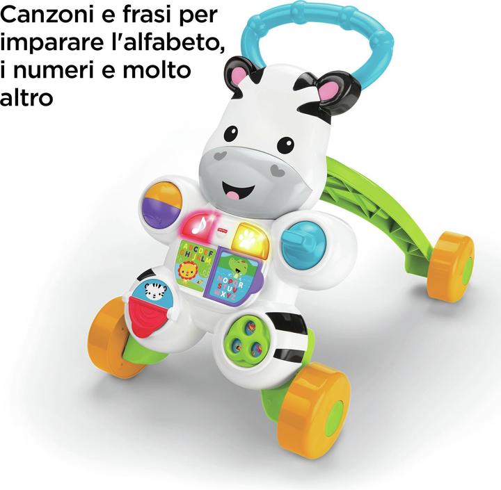 Actual product image Fisher-Price Learn with Me Zebra Walker