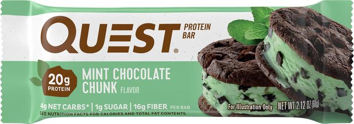 Produktbild Quest Bar (Mint, Schokolade, 1 Stk., 720 g)
