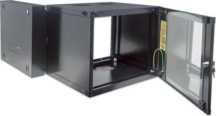Immagine prodotto Intellinet Distributore a muro da 19" con telaio girevole (10.86 HE, Rack da 19 pollici)