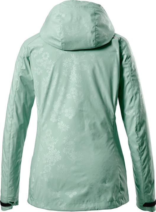 Actual product image Killtec Women's softshell jacket with zip-off hood Vojak WMN SOFTSHELL JCKT B, pistachio, 38, 36468- (38)