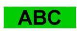 Actual product image Brother Color/lettering ribbons (2.40 cm, Green)