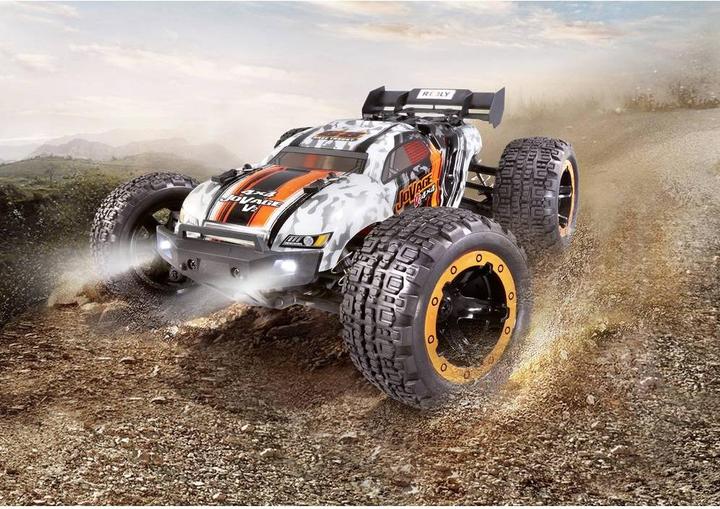 Produktbild Reely JoVage 4x4 V2 Orange/Weiss Brushed 1:16 RC Modellauto Elektro Truggy Allra (RTR Ready-to-Run)