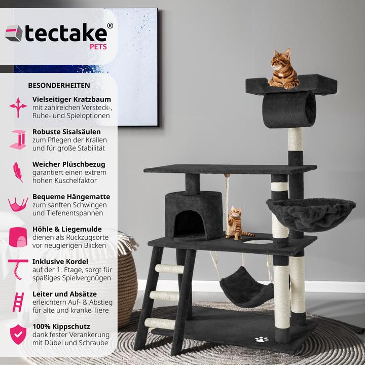 Actual product image tectake Marcel (141 cm, Black)