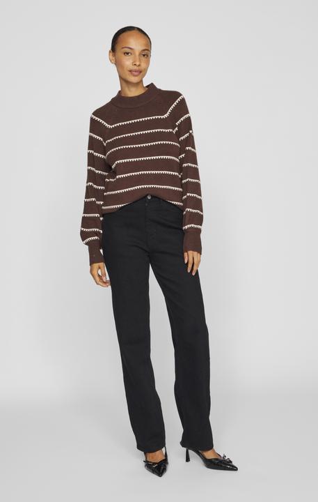 Image du produit Vila Pull en maille rayée (XS)