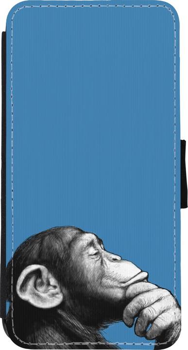 Produktbild PhoneLook Hülle Wallet schwarz Monkey Pop Art (Apple iPhone XR)
