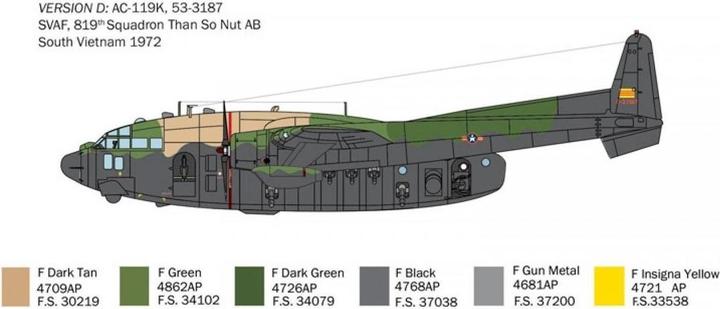 Image du produit 1:72 AC-119K Stinger Gunship