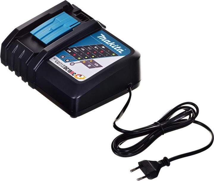 Immagine prodotto Makita DUB 185 RT1 Soffiatore a batteria 18 V + 1x batteria 5,0 Ah + caricabatterie (Batteria ricaricabile, Soffiafoglie)