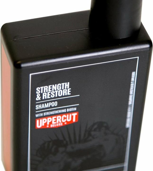 Immagine prodotto Uppercut Deluxe Shampoo per capelli Forza e Ripristino (240 ml, Shampoo liquido)