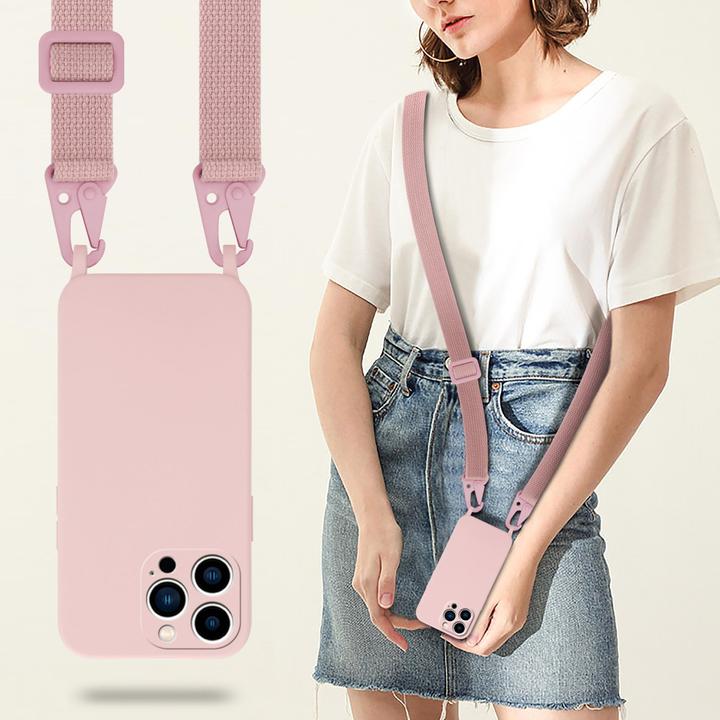 Produktbild Cadorabo Handykette für Apple iPhone 14 PRO MAX im TPU Handy Kette Liquid Style (Apple iPhone 14 Pro Max)