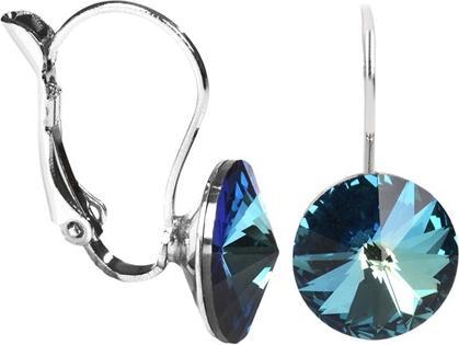 Levien Beautiful Rivoli Bermudaue earrings (L)