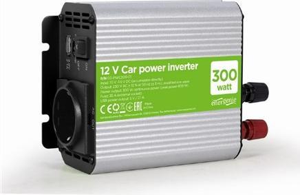 Produktbild Gembird EG-PWC300-01 power adapter/inverter Auto Grey