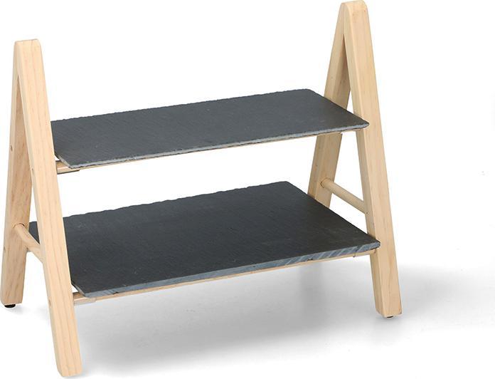 Produktbild alpina Etagere stand 2layer 32x18x28c