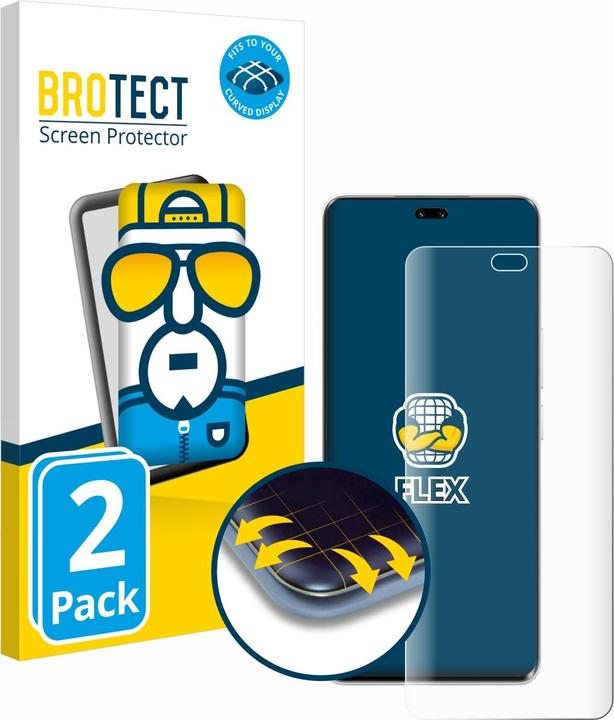 Actual product image BROTECT Full-Screen Protector (2 Piece, Landvo XM200 Pro)