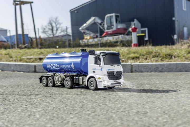 Produktbild Carson 1:26 MB Arocs Wassertransporter 100% RTR (RTR Ready-to-Run)
